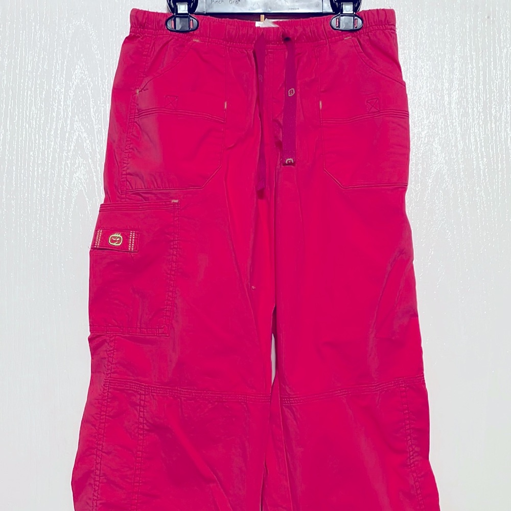 Pink small scrub pants